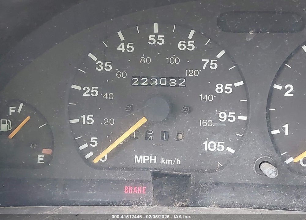 1997 GEO TRACKER SOFTTOP VIN: 2CNBJ1864V6904934