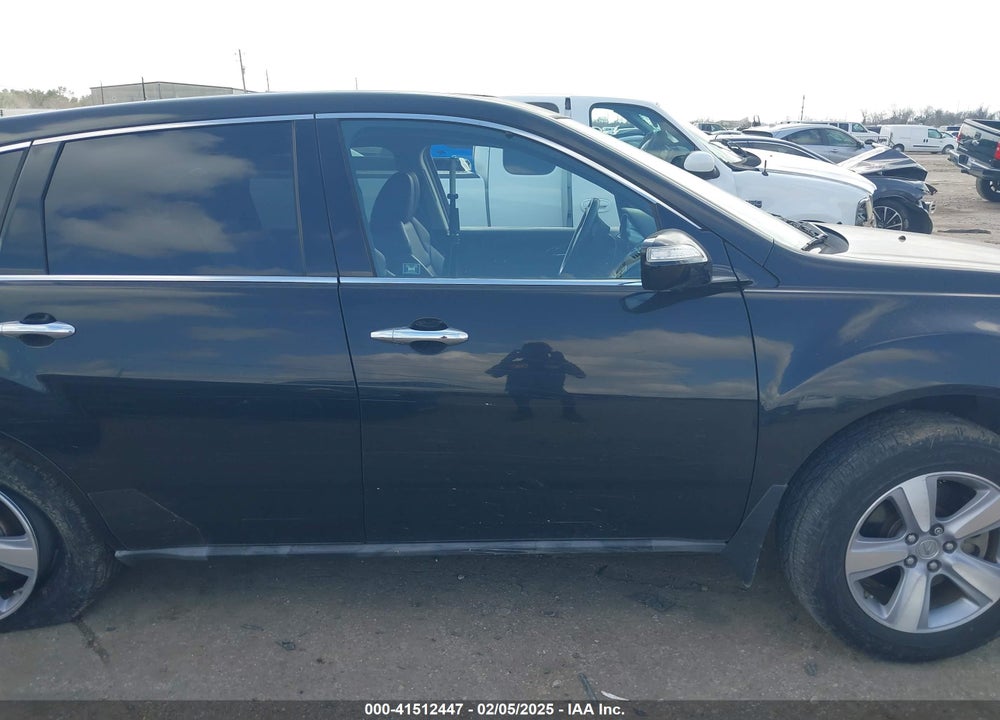 2011 ACURA MDX VIN: 2HNYD2H26BH540874