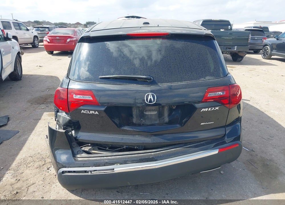 2011 ACURA MDX VIN: 2HNYD2H26BH540874