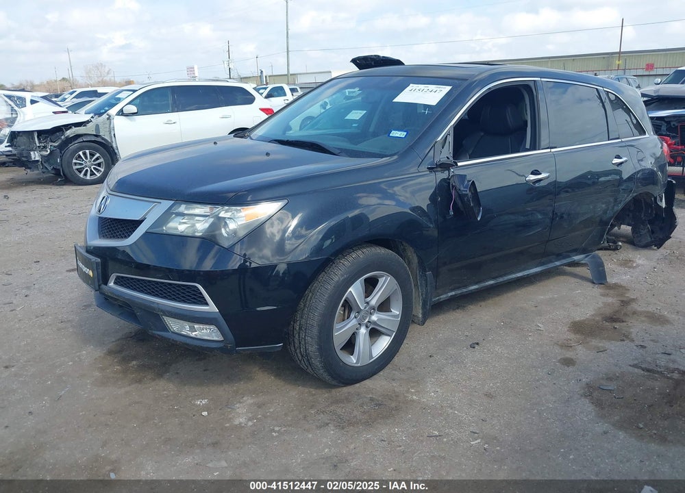 2011 ACURA MDX VIN: 2HNYD2H26BH540874