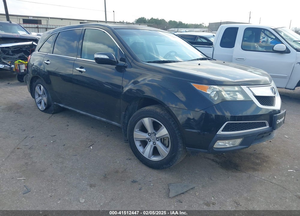 2011 ACURA MDX VIN: 2HNYD2H26BH540874