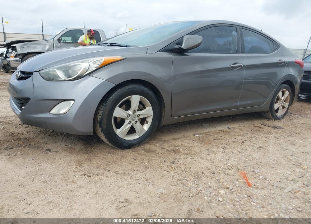 2012 HYUNDAI ELANTRA GLS VIN: 5NPDH4AE2CH063622