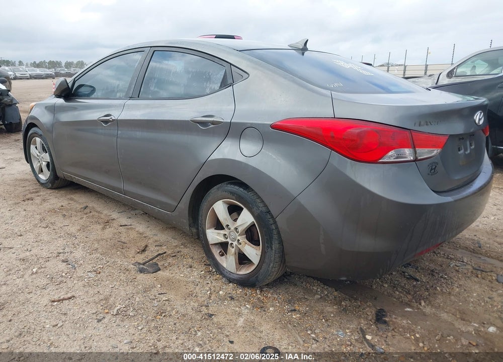 2012 HYUNDAI ELANTRA GLS VIN: 5NPDH4AE2CH063622