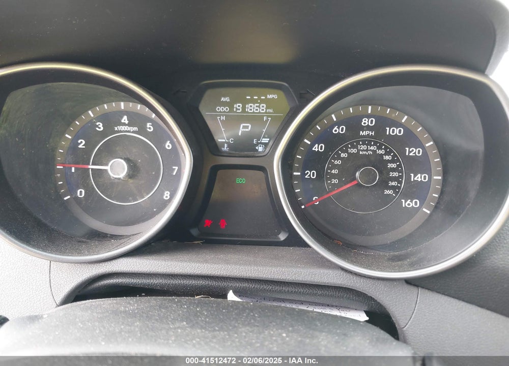 2012 HYUNDAI ELANTRA GLS VIN: 5NPDH4AE2CH063622