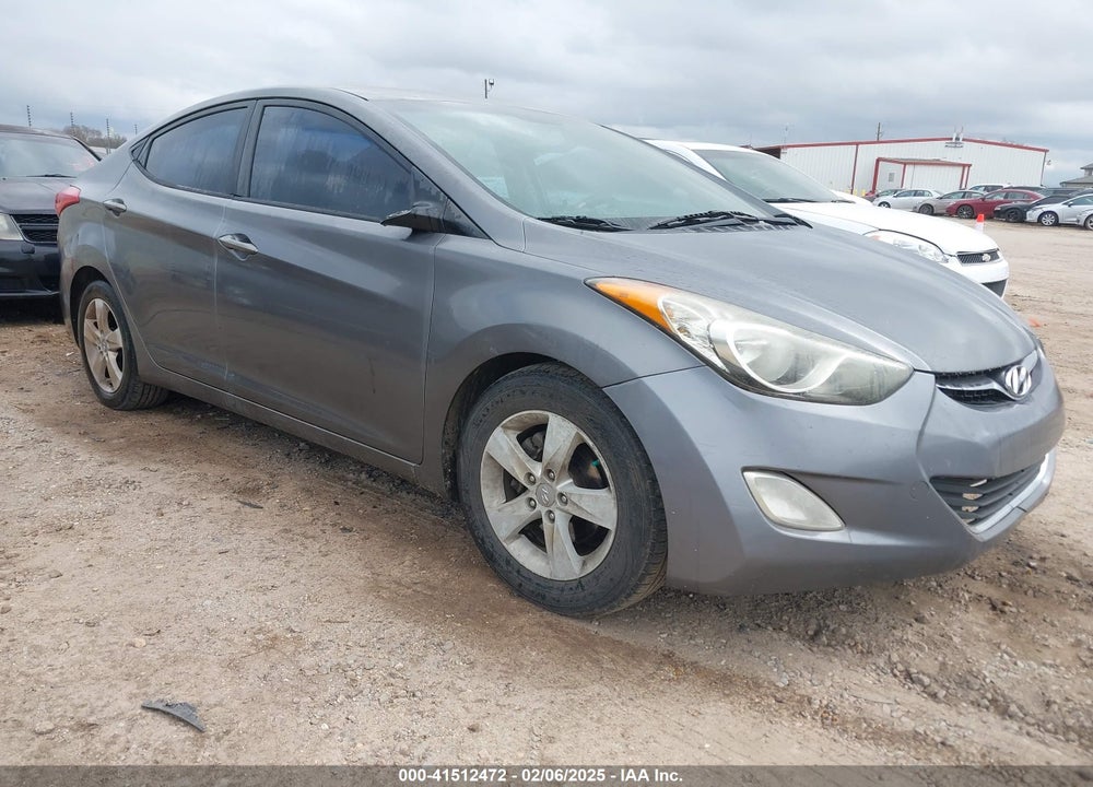 2012 HYUNDAI ELANTRA GLS VIN: 5NPDH4AE2CH063622