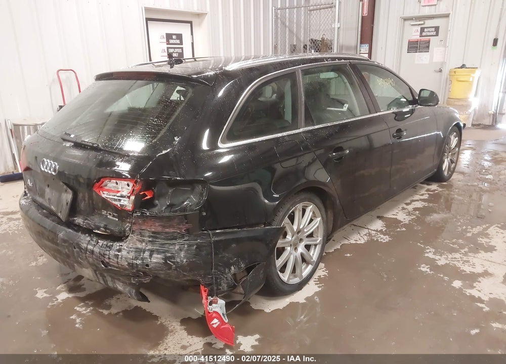 2009 AUDI A4 2.0T AVANT VIN: WAUGF78K99A121481