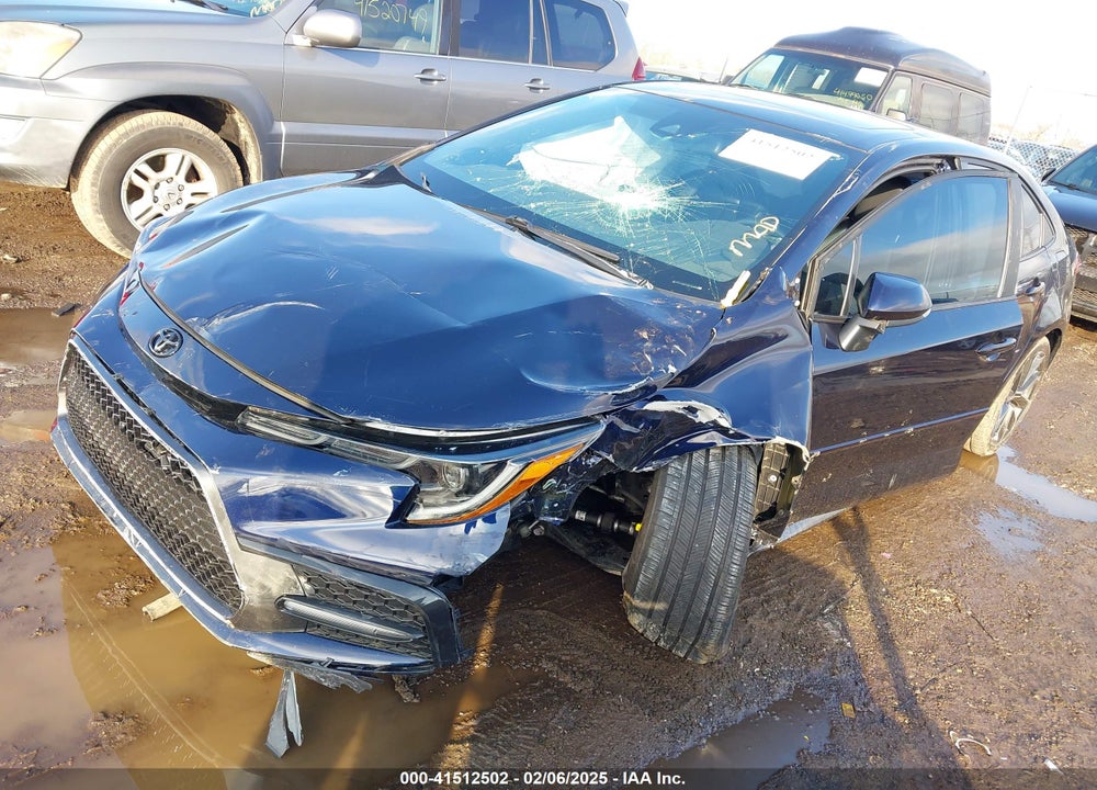 2022 TOYOTA COROLLA XSE VIN: 5YFT4MCE4NP103659