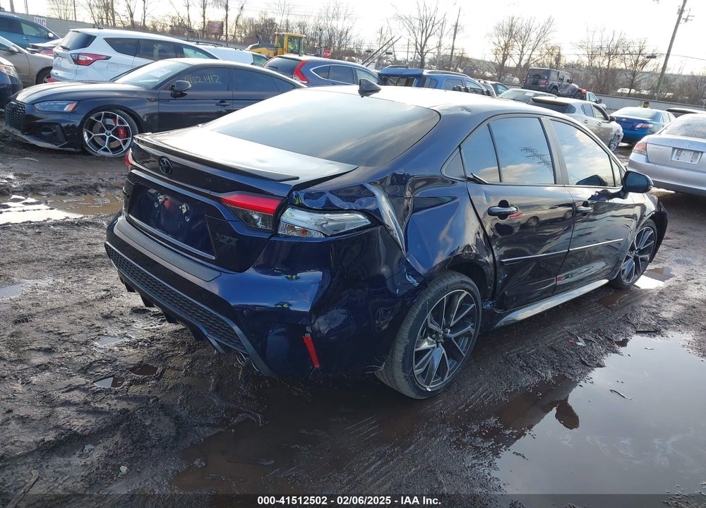 2022 TOYOTA COROLLA XSE VIN: 5YFT4MCE4NP103659