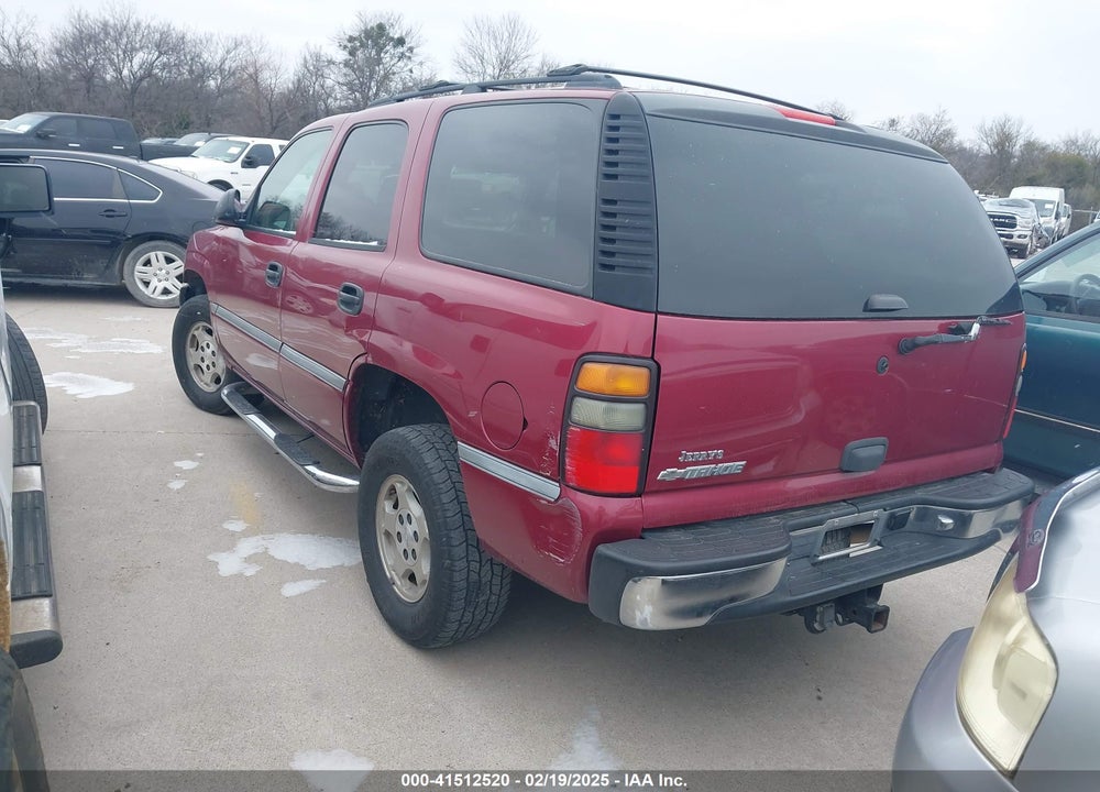2006 CHEVROLET TAHOE LS VIN: 1GNEC13TX6R105875