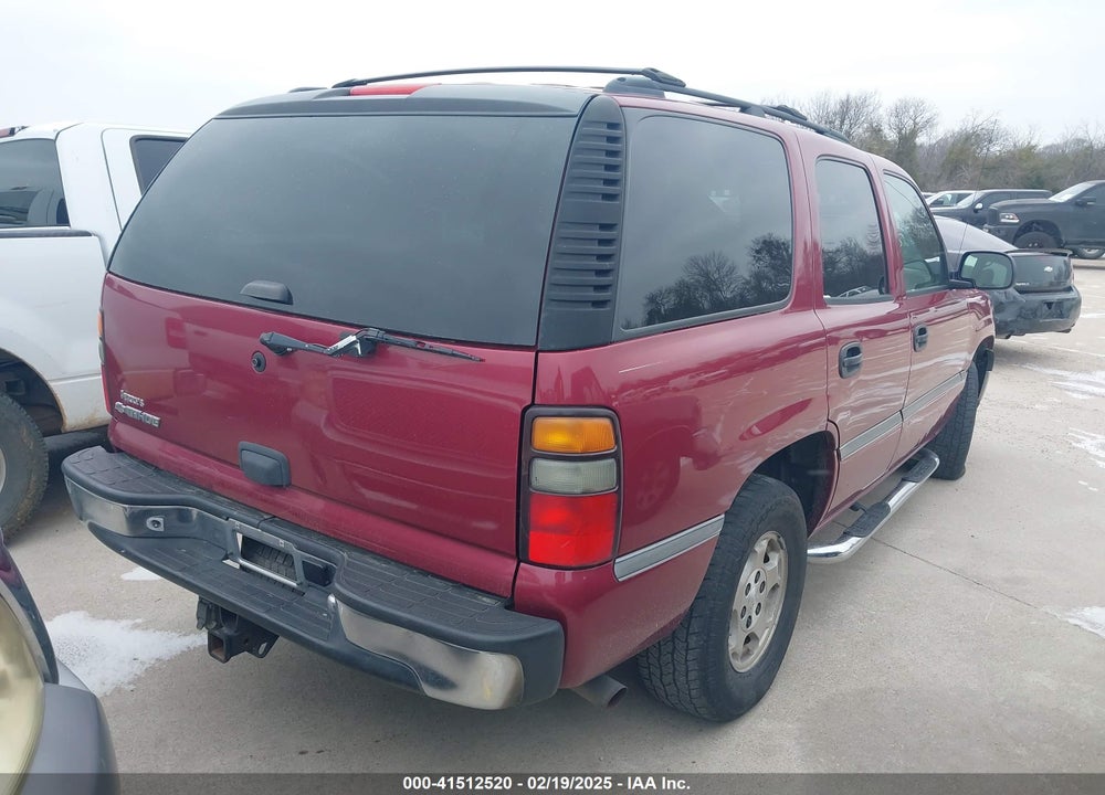 2006 CHEVROLET TAHOE LS VIN: 1GNEC13TX6R105875