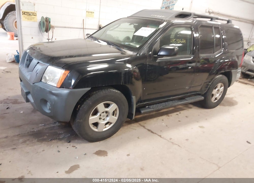 2008 NISSAN XTERRA S VIN: 5N1AN08U18C518203