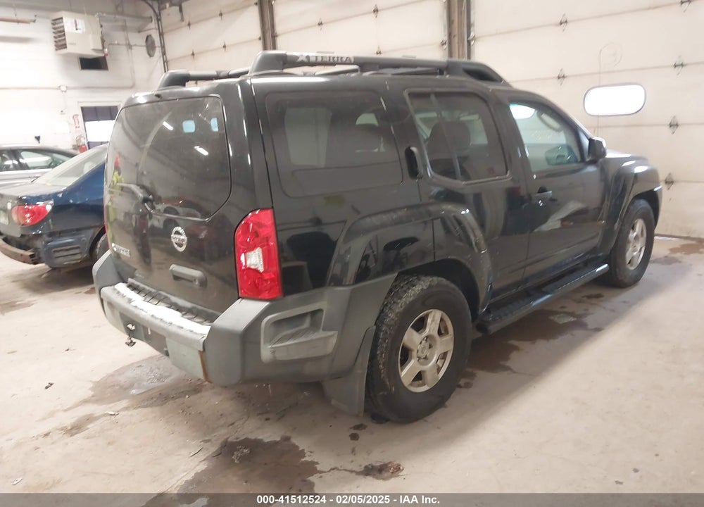 2008 NISSAN XTERRA S VIN: 5N1AN08U18C518203