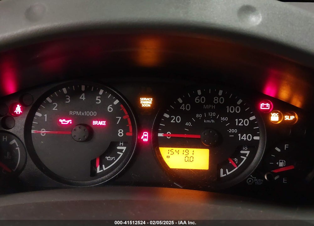 2008 NISSAN XTERRA S VIN: 5N1AN08U18C518203