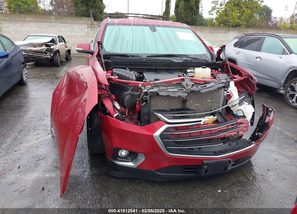 2021 CHEVROLET TRAVERSE FWD LT CLOTH VIN: 1GNERGKW9MJ141470