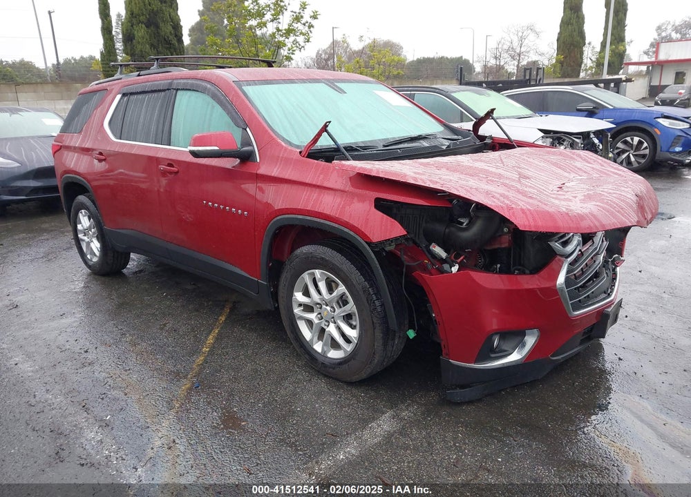 2021 CHEVROLET TRAVERSE FWD LT CLOTH VIN: 1GNERGKW9MJ141470