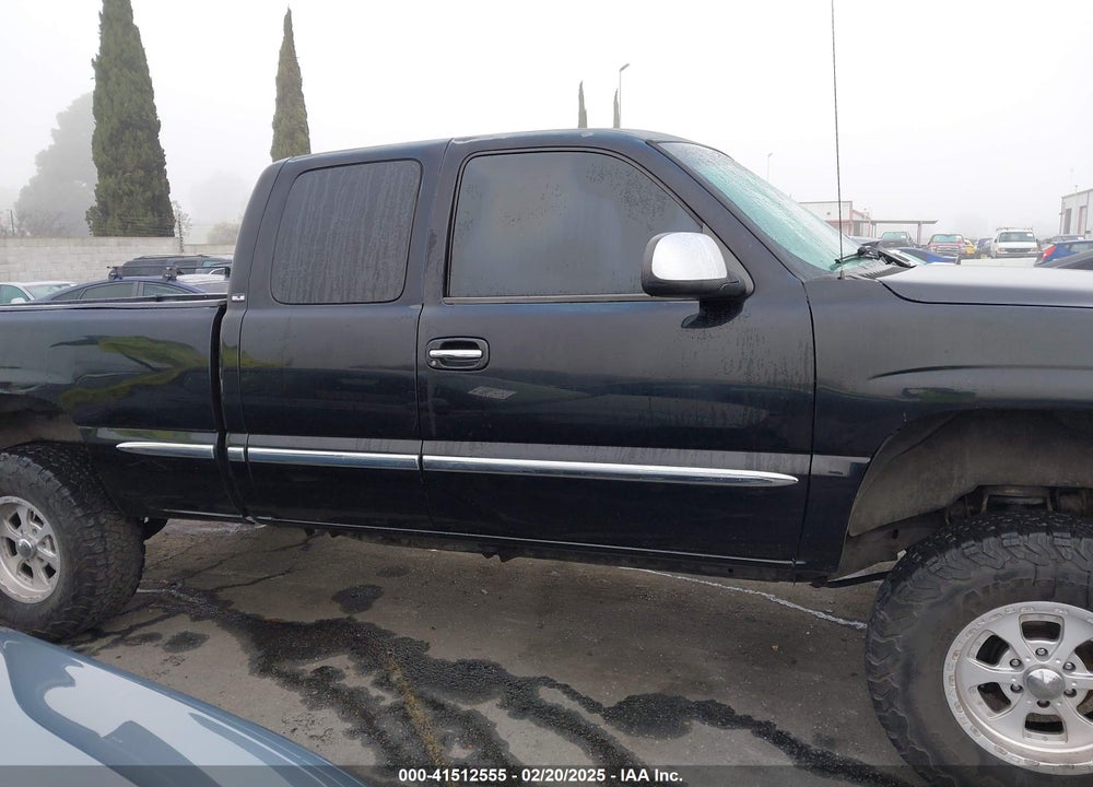 2002 GMC SIERRA 1500 SLE VIN: 1GTEC19V32Z256472