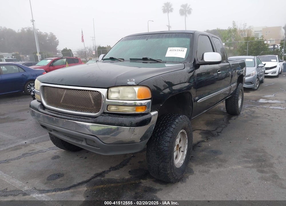 2002 GMC SIERRA 1500 SLE VIN: 1GTEC19V32Z256472