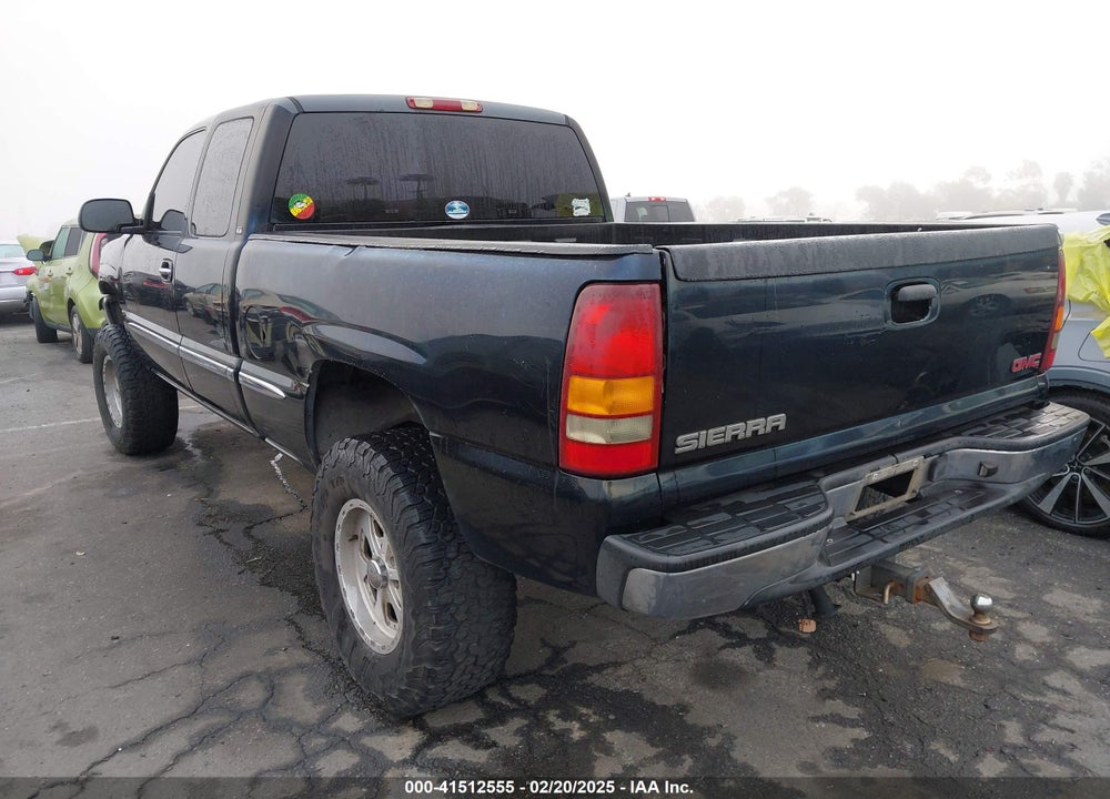 2002 GMC SIERRA 1500 SLE VIN: 1GTEC19V32Z256472