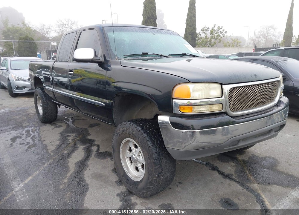 2002 GMC SIERRA 1500 SLE VIN: 1GTEC19V32Z256472