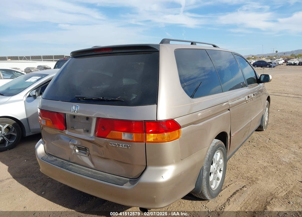 2004 HONDA ODYSSEY EXL VIN: 5FNRL18954B110024
