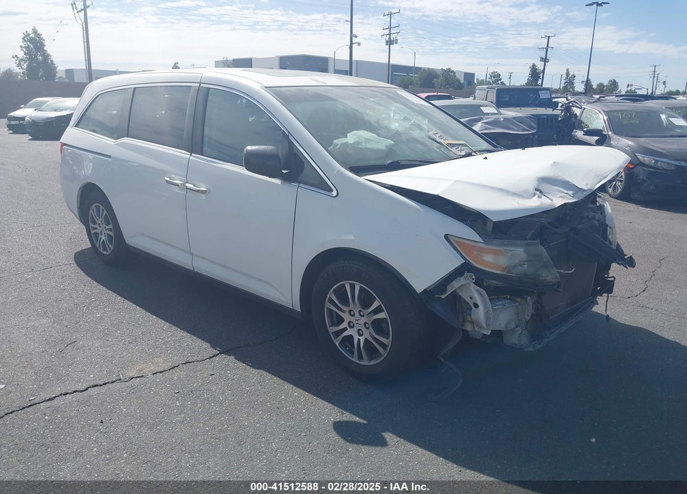 2012 HONDA ODYSSEY EX-L VIN: 5FNRL5H61CB122375