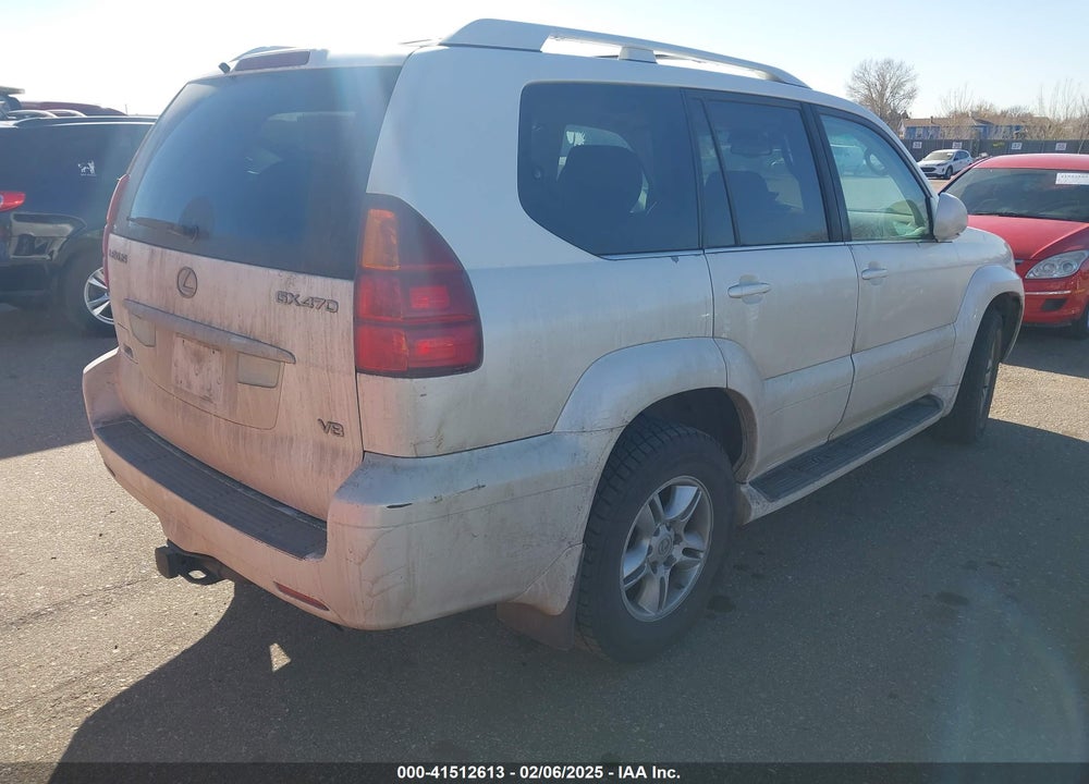 2005 LEXUS GX 470 VIN: JTJBT20X050086357