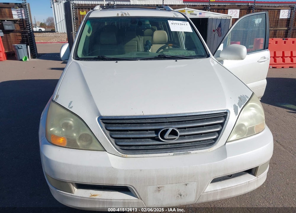 2005 LEXUS GX 470 VIN: JTJBT20X050086357