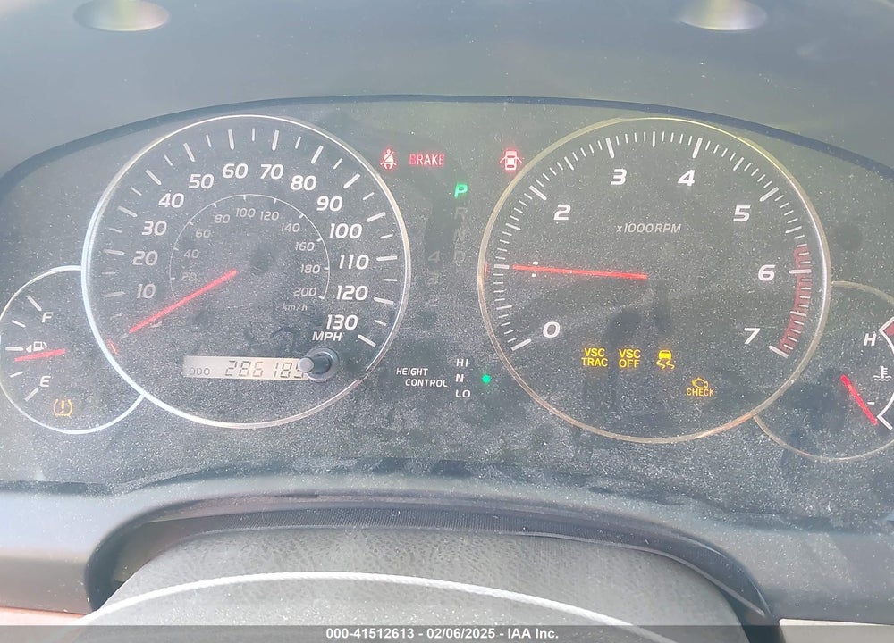 2005 LEXUS GX 470 VIN: JTJBT20X050086357