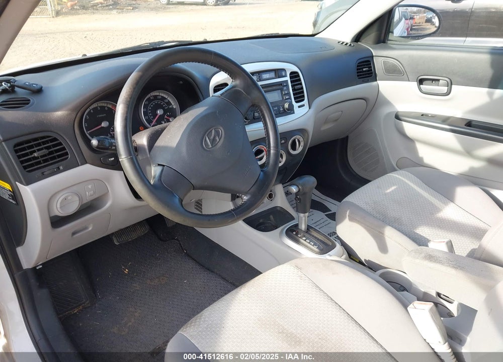 2008 HYUNDAI ACCENT SE VIN: KMHCN36C38U065748