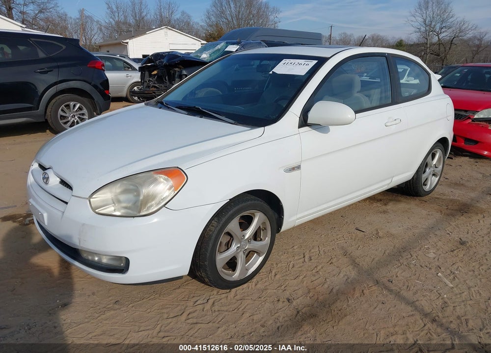 2008 HYUNDAI ACCENT SE VIN: KMHCN36C38U065748
