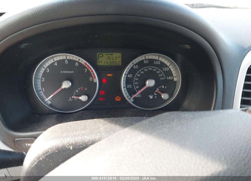 2008 HYUNDAI ACCENT SE VIN: KMHCN36C38U065748