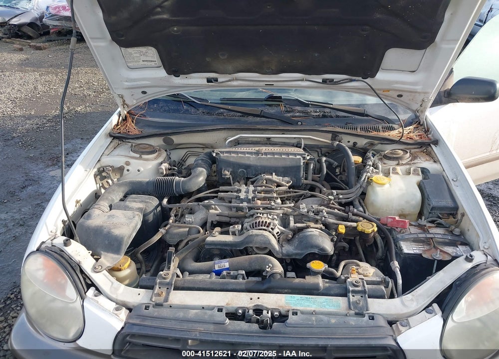 2002 SUBARU IMPREZA OUTBACK SPORT VIN: JF1GG68562G822850