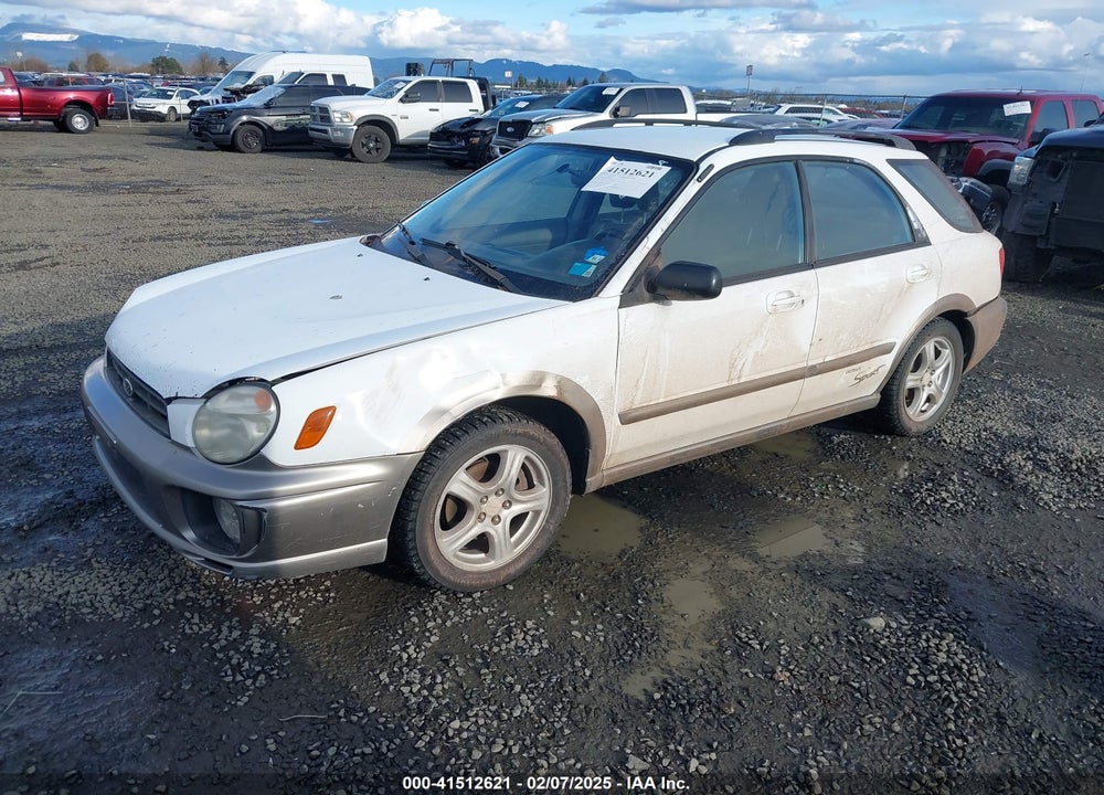 2002 SUBARU IMPREZA OUTBACK SPORT VIN: JF1GG68562G822850