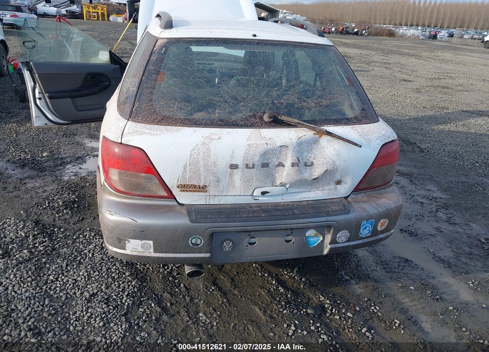 2002 SUBARU IMPREZA OUTBACK SPORT VIN: JF1GG68562G822850