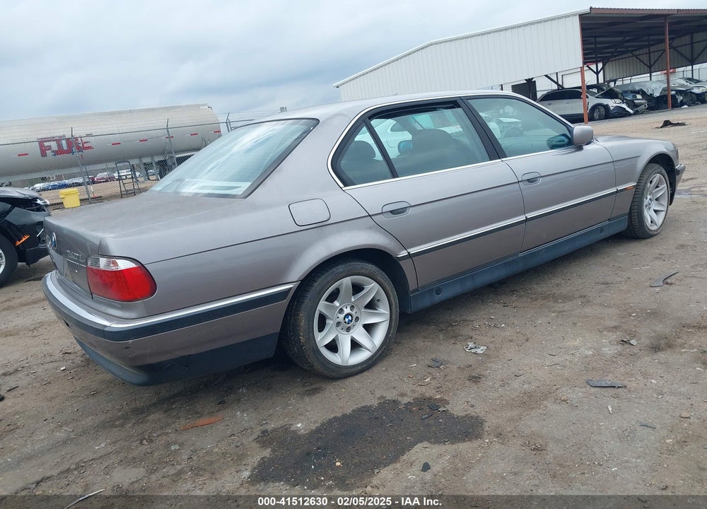 1998 BMW 740IL VIN: WBAGJ8323WDM23239