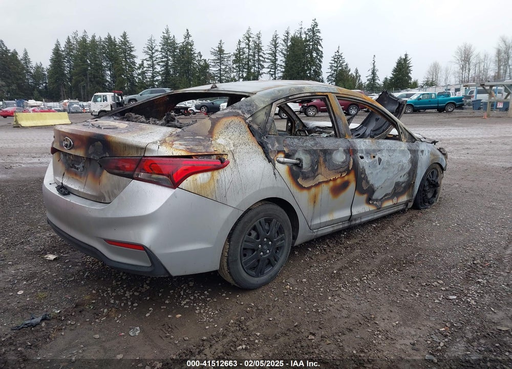 2018 HYUNDAI ACCENT VIN: 3KPC24A31JE020872
