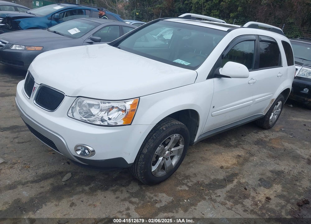 2008 PONTIAC TORRENT VIN: 2CKDL33F286011944
