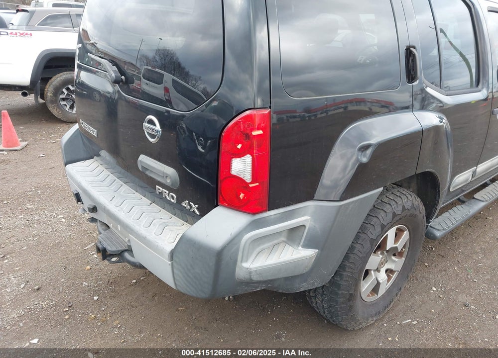 2011 NISSAN XTERRA VIN: 5N1AN0NW2BC507644