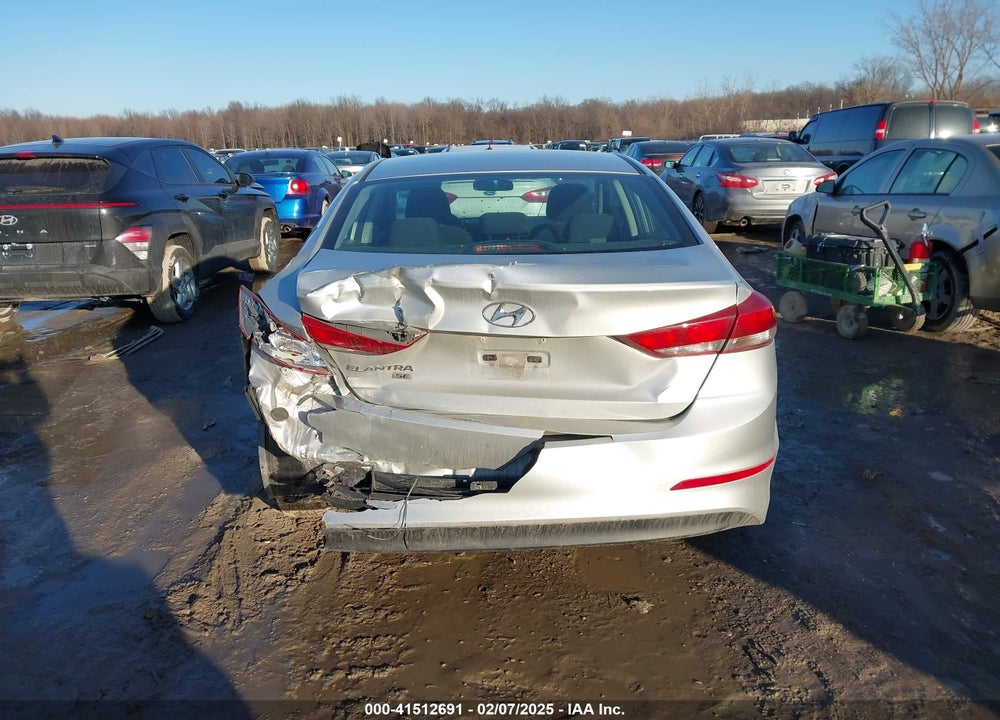 2018 HYUNDAI ELANTRA VIN: KMHD74LF7JU611542