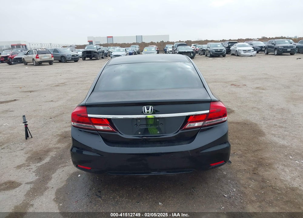 2013 HONDA CIVIC VIN: 19XFB2F52DE016846