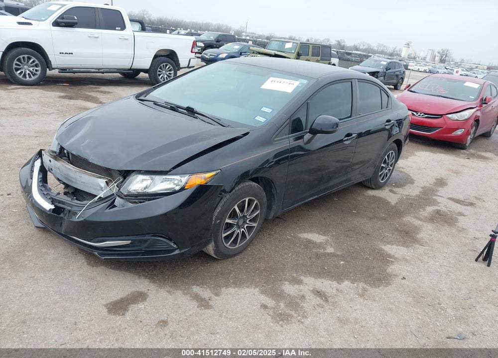 2013 HONDA CIVIC VIN: 19XFB2F52DE016846