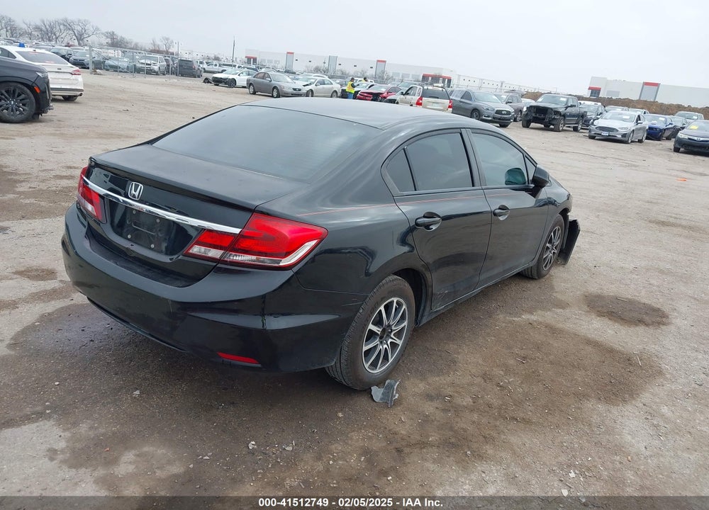 2013 HONDA CIVIC VIN: 19XFB2F52DE016846