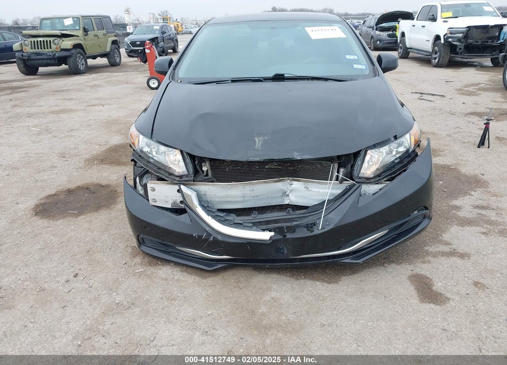 2013 HONDA CIVIC VIN: 19XFB2F52DE016846