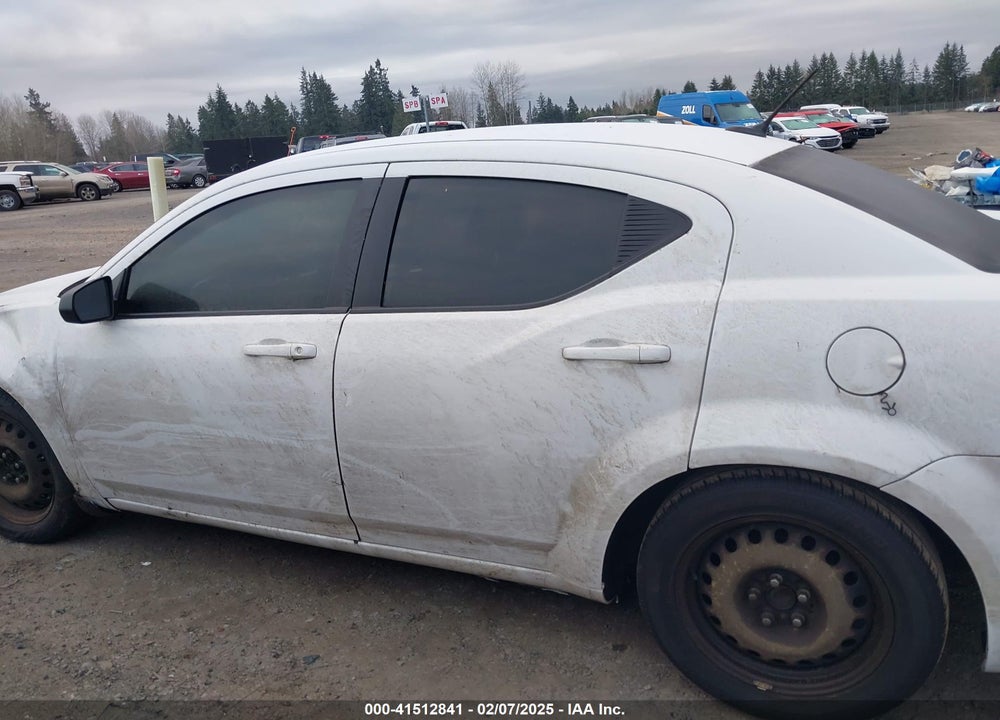 2011 DODGE AVENGER EXPRESS VIN: 1B3BD4FB9BN624738