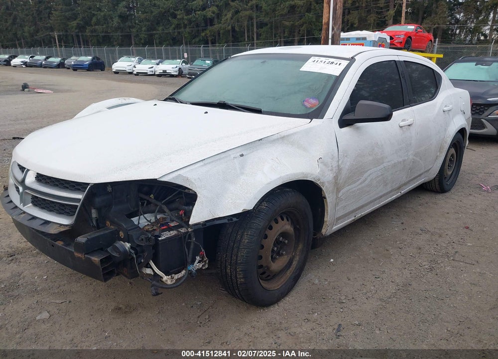 2011 DODGE AVENGER EXPRESS VIN: 1B3BD4FB9BN624738