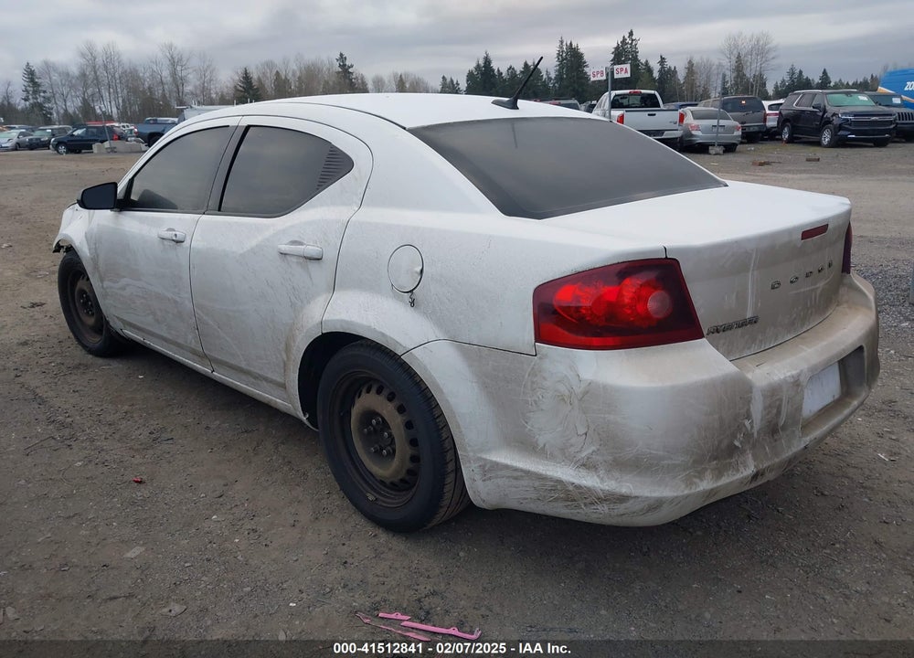 2011 DODGE AVENGER EXPRESS VIN: 1B3BD4FB9BN624738