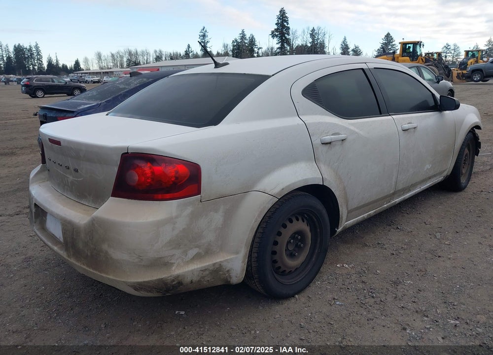 2011 DODGE AVENGER EXPRESS VIN: 1B3BD4FB9BN624738