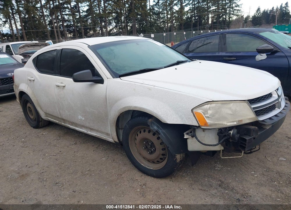 2011 DODGE AVENGER EXPRESS VIN: 1B3BD4FB9BN624738