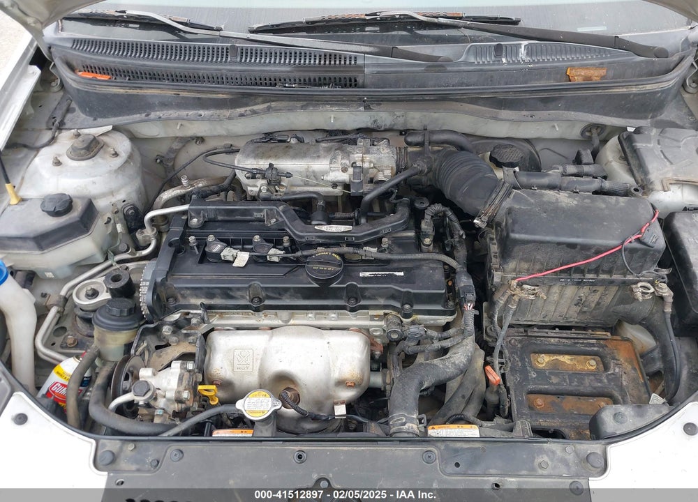 2008 KIA RIO VIN: KNADE123X86379353