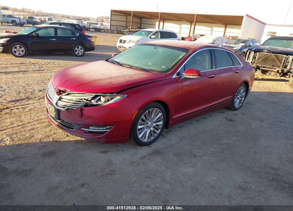 2014 LINCOLN MKZ VIN: 3LN6L2G95ER834818